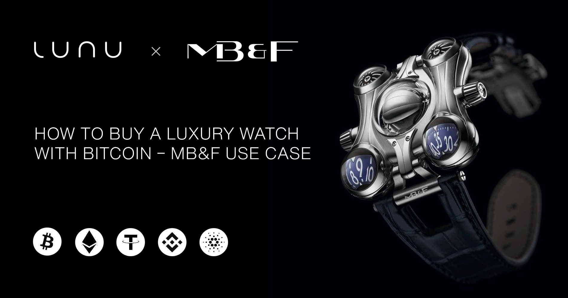 Buying luxury watches with crypto: MB&F Use Case