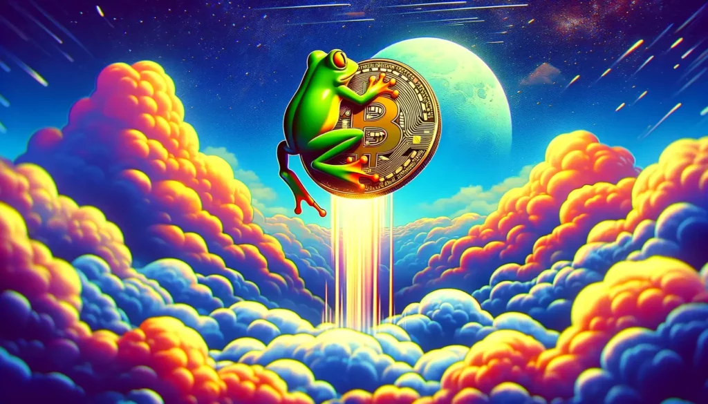 Pepe Coin soaring to new heights in the crypto market